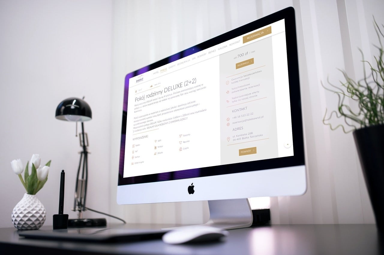 Rezerwacja pokoi online - rozwiązanie na miarę XXI wieku