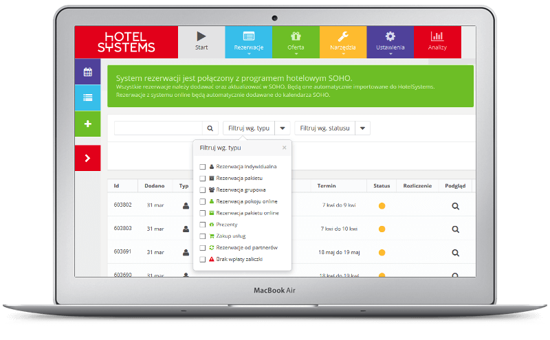 Zalety połączenia systemów